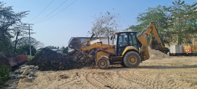 Obras en La Florida, sin contratiempos