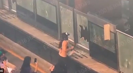 El vandalismo fue protagonista en las marchas del 8M