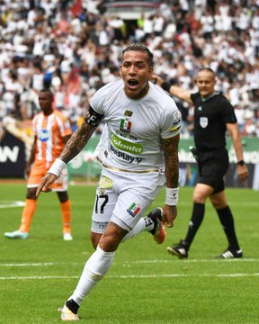 ¡Lo logró! Dayro Moreno igualó récord de Galván Rey: 224 goles en el futbol colombiano