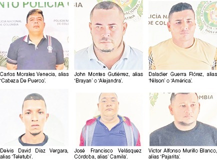 Los ‘rostros’ de la extorsión