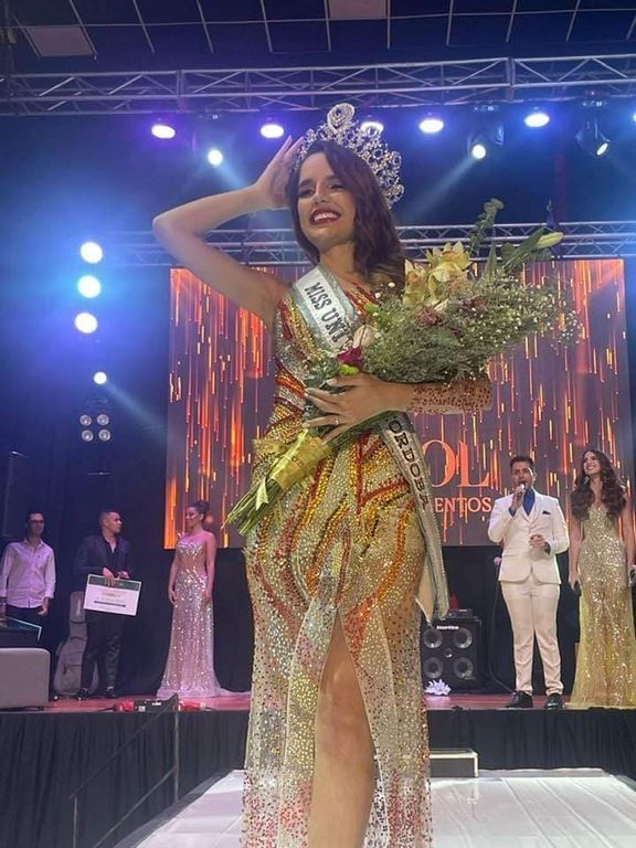 María Clara Cañavera, la nueva Miss Universe Córdoba