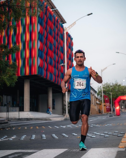 Se bañó de oro en la Maratón de Barranquilla