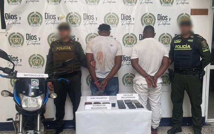 Dos hombres fueron capturados luego de cometer hurtos en Lorica
