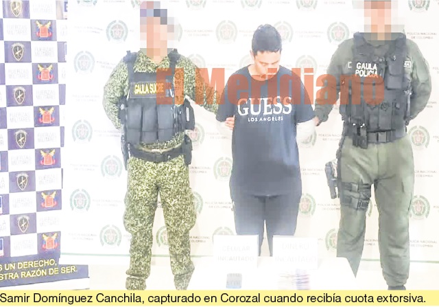 Amenazó con lanzar granada sino pagaban extorsión