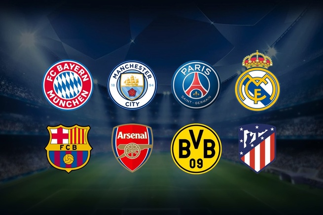 Resultado del sorteo  de los cuartos Champions League