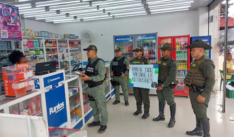 Policía de Montería continua en la lucha contra la extorsión