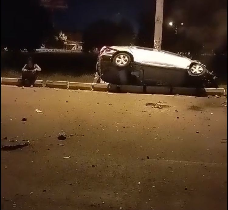 Accidente de tránsito en la glorieta de Mocarí, dejó 5 heridos