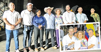 Petro entregó proyectos a campesinos