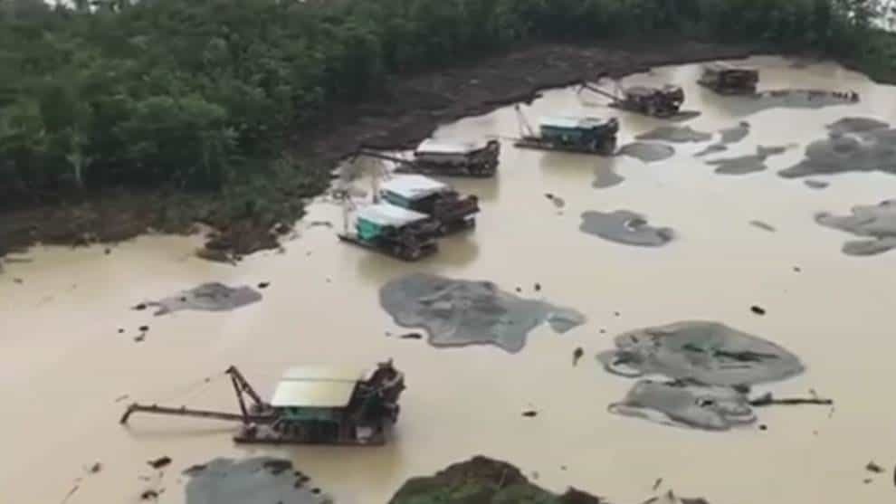Intensifican acciones contra la minería ilegal