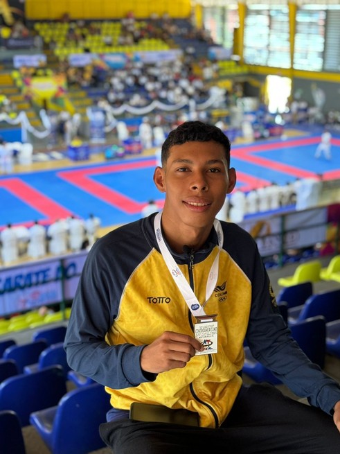 Jordi Pastrana: El cordobés que llevó a Colombia al podio en el Campeonato Centroamericano de Karate Do
