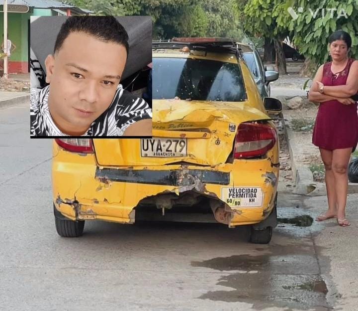 Sucreño murió al chocar con un taxi
