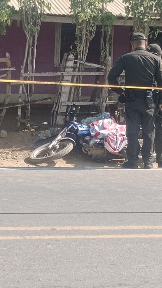 Lo asesinaron a bordo de su motocicleta