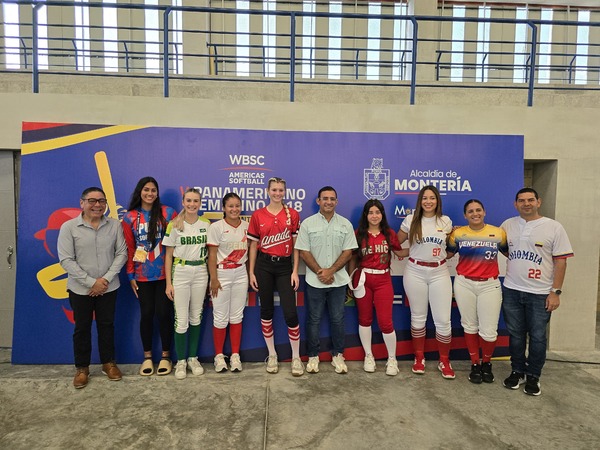 Mañana iniciará la competencia del Panamericano Femenino de Softball Sub-18 en Montería