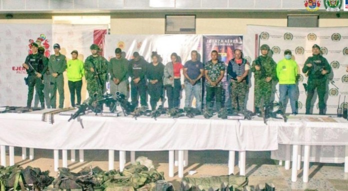 Envían a la cárcel a ocho presuntos integrantes de las disidencias de Iván Mordisco