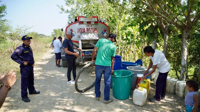 Gobernación de Córdoba continúa con el suministro de agua en los municipios