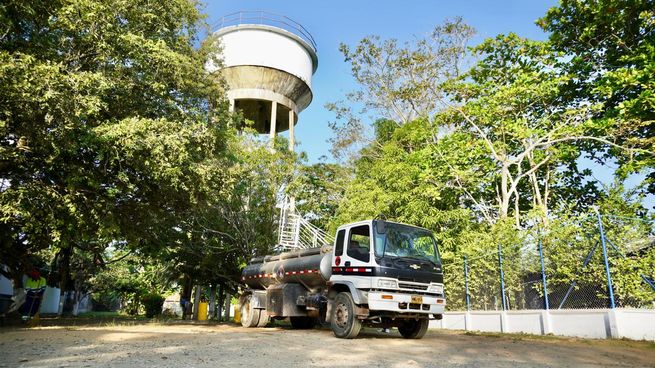 Van 35 millones de litros de agua