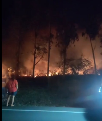 Incendio en finca entregada por Gustavo Petro en Palmito