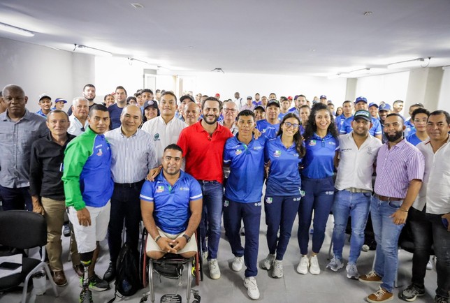 Gobernador Erasmo Zuleta lanza programa de apoyo a deportistas destacados