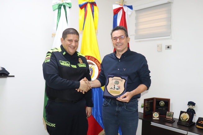Policía Metropolitana reconoció labor en seguridad del exalcalde de Montería, Carlos Ordosgoitia, durante el periodo del Gobierno de la Gente