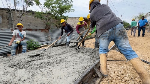 Las '14 Vías' llegan al barrio San Remo