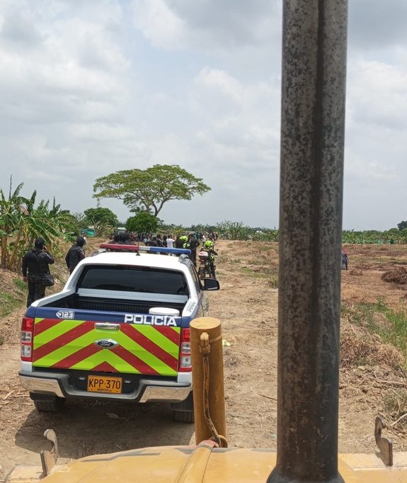 Desalojan a invasores de predios de la margen izquierda de Montería