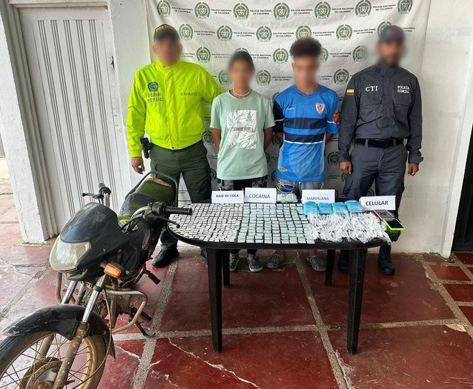 Estarían traficando droga en San Marcos