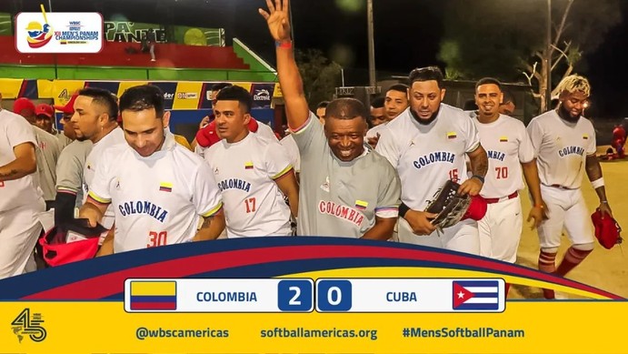 Colombia derrotó a Cuba 2 por 0