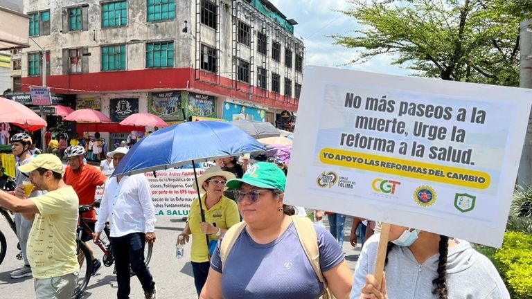 Así avanzan las marchas en el país