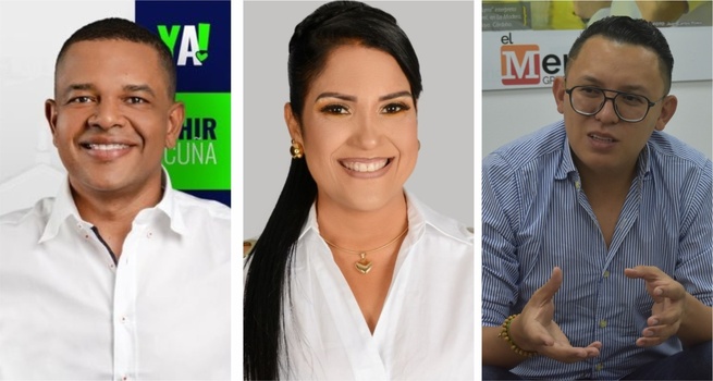 Yahir Acuña, Marta Cantillo y Andrés Aldana lideran en imagen y gestión