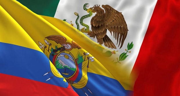 México pidió suspensión de Ecuador como miembro de la ONU