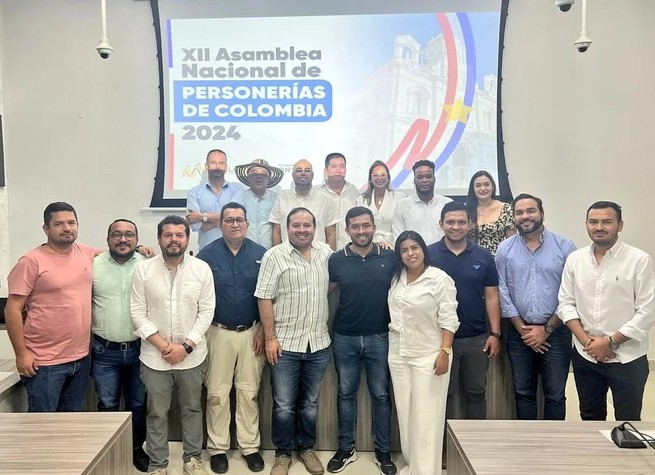 Montería será la sede de la Asamblea General de personeros de Colombia 2024