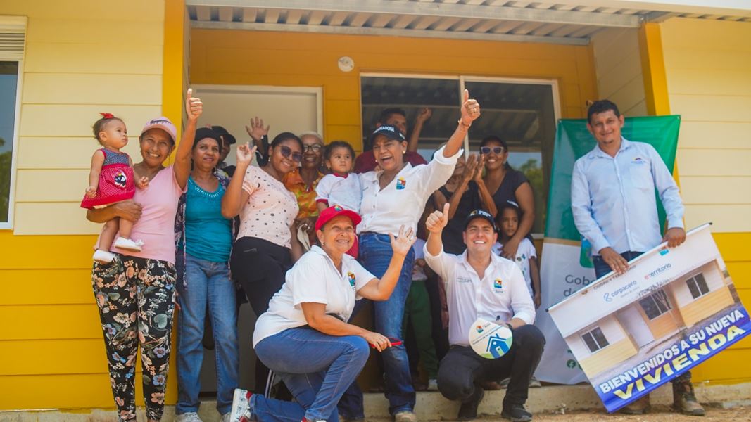 Se les cumplieron los sueños de tener casa