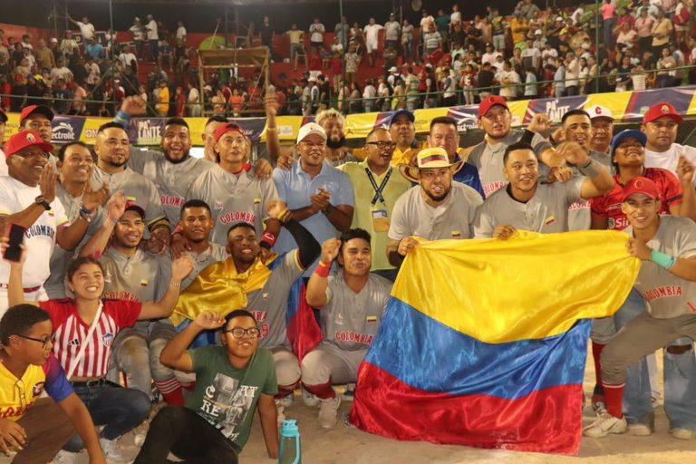Colombia aseguró su clasificación al mundial de sóftbol