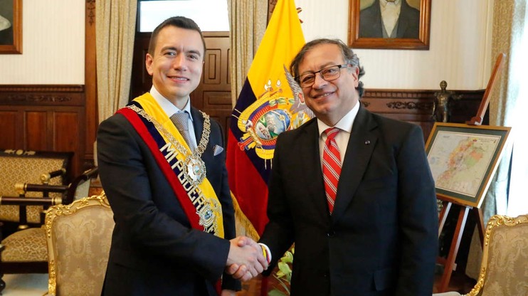 Petro suspendió reunión de gabinete con Ecuador