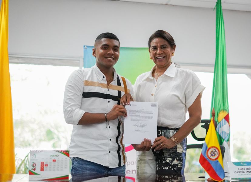 Consejeros de Juventud tomaron posesión ante la gobernadora de Sucre