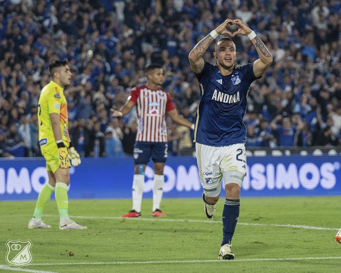 Millonarios se quedó con el partido de la fecha ante Junior