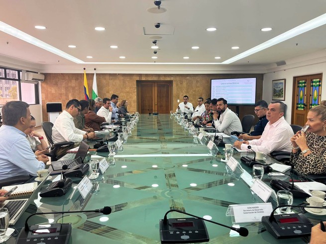 Gobernación de Córdoba y Antioquia se reunieron para tratar temas de zona limítrofe