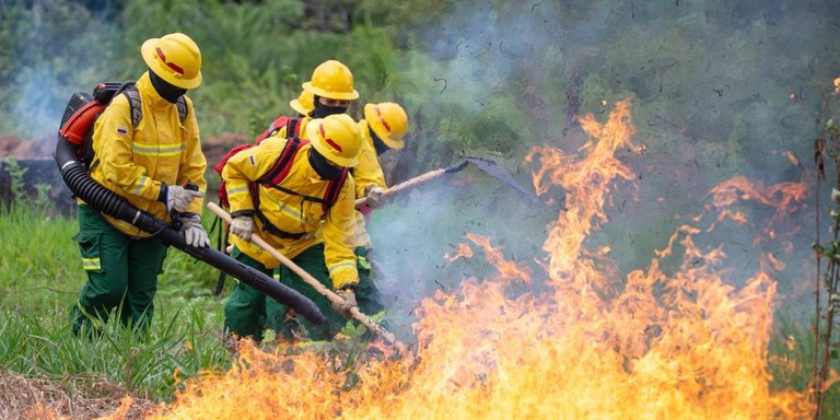 150 municipios del Caribe declarados en alerta por incendios forestales