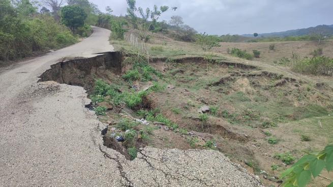 Eje Vial Montes de María, de mal en peor, y en completo abandono