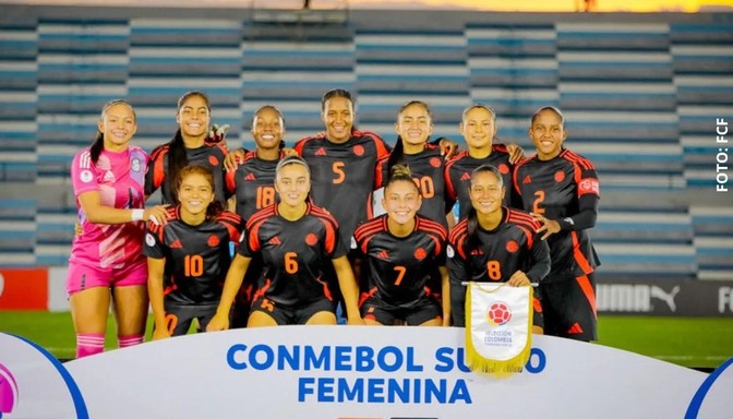 Selección Colombia sub-20 femenina derrotó a Perú 1-0