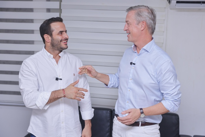 Gobernador Erasmo Zuleta Bechara recibió al embajador de Dinamarca en Colombia