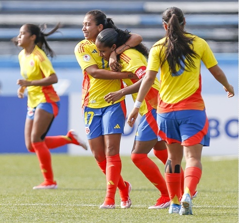 ¡Imparables! Colombia Femenina Sub-20 derrotó a Venezuela en el Sudamericano