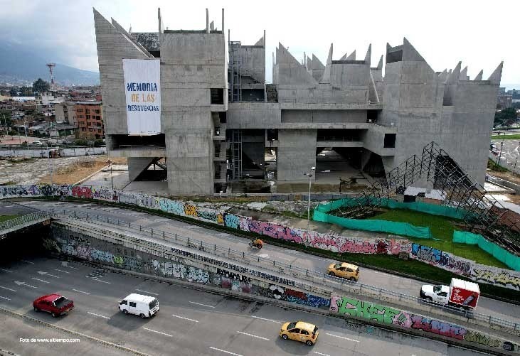 Nuevas acciones referente a la obra del Museo de la memoria de Colombia