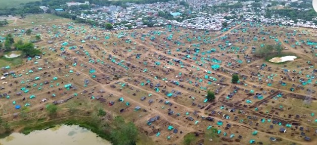 En Caucasia estaría la invasión más grande de Colombia