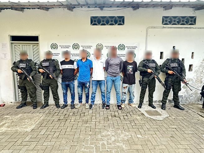 Caen 5 presuntos integrantes del Clan del Golfo en Montelíbano