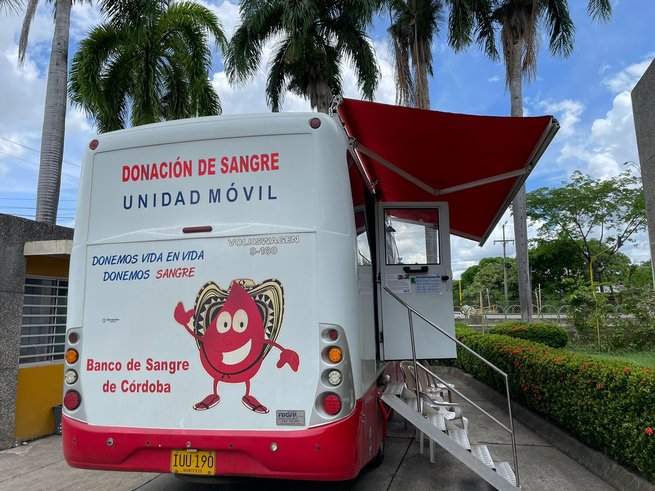 Se apoyó la donación de sangre