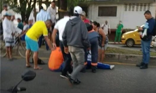 Estudiante gravemente herido tras ser arrollado frente al Colegio La Salle, en Montería