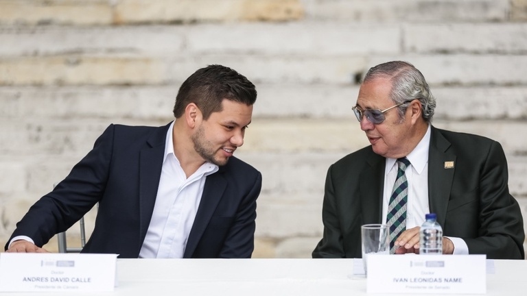 Corte Suprema abrió investigación contra Iván Name y Andrés Calle