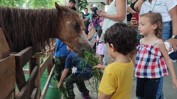 Con los niños se lanzó la Feria Exposición Agropecuaria 2024