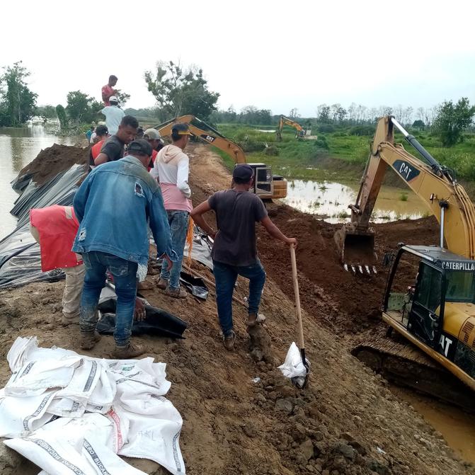 Crece la emergencia en la Mojana por el colapso del chorro Los Arrastres